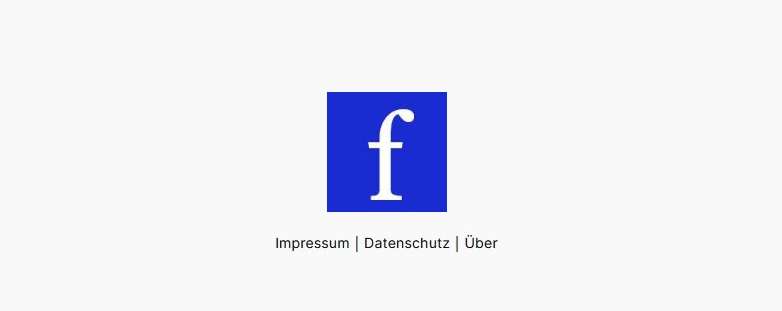 WordPress einfacher Footer mit Logo